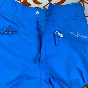 Snow pants 7/8 turquoise